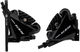 Shimano 105 BR-R7070 + ST-R7025 Disc Brake Set - silky black/set (front+rear)