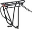 Racktime Gleamit 2.0 Tour Pannier Rack w/ Rear Light for Dynamo Lighting - black/28"-29"