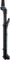 RockShox Reba RL Solo Air Boost 29" Suspension Fork - gloss black/15 mm Thru Axle/100 mm/51 mm/1 1/8" - 1,5" tapered/110 mm/29"/110 mm/110 mm