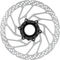 Shimano RT-EM300 Center Lock Brake Rotor for STEPS - silver-black/203 mm