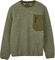 Fox Head Pullover Survivalist Sherpa Fleece Crew - olive green/M