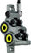 Magura MT7 Pro HC Carbotecture Disc Brake - black-mystic grey anodized/Set/Flip-Flop (non-side-specific)