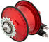 Rohloff Speedhub 500/14 CC quick release 135 mm gear hub - anodized red/type 7, 32 hole