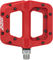 Race Face Chester Platform Pedals - red/universal