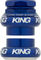 Chris King GripNut Bold EC30/25.4 - EC30/26 Threaded Headset - navy/1"/EC30/25,4 - EC30/26