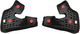 Fox Head Protecteurs de Joue pour Casque Rampage Comp - black/59 - 60 cm
