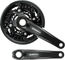 Shimano FC-MT500-3 Kurbelgarnitur mit Kettenschutzring - schwarz/175,0 mm