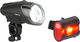 busch+müller Set de iluminación LED Ixon IQ Premium + Ixback Senso con aprob. StVZO - negro