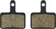 Sixpack Racing Disc Brake Pads for Shimano - semi-metallic - steel/SH-002