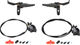 Shimano Saint BR-M820 Disc Brake Set J-Kit - black/Set/left/right (side-specific)