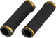 crankbrothers Cobalt Lock On Handlebar Grips - black-gold/130 mm