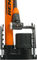 SKS Rennkompressor Standpumpe mit E.V.A.-Kopf - orange