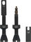 Peatys Chris King Edition MK2 Tubeless Valve 2-Pack Set - black/Presta 42 mm