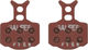 GALFER Disc Advanced Brake Pads for Formula - semi-metallic - steel/FO-002