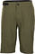 Fox Head Ranger Shorts with Liner Shorts - 2024 Model - olive green/32/M