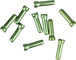 Jagwire Ferrules for Brake/Shifter Cables - 10 pcs. - cash green