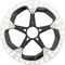 Shimano RT-EM910 Center Lock Brake Rotor for STEPS w/ External Teeth - silver-black/203 mm