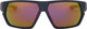 uvex sportstyle 238 Sportbrille - deep space matt/mirror red