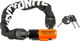 Kryptonite Chaîne Antivol Evolution 4 Integrated Chain - noir-orange-blanc/55 cm