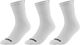 GripGrab Lightweight SL Summer Socken 3er-Pack - white/41 - 44