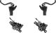 Magura MT Trail Sport Carbotecture® Disc Brake Set - black-mystic grey/Set/Flip-Flop (non-side-specific)