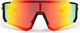 CHPO Siri Sportbrille - black/red mirror