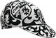 Cinelli Gorra de ciclismo Art Program - pastori-crest-black-white/one size