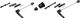 DT Swiss Set de Roues en Carbone ARC 1400 DICUT 48 Frein sur Jante 28" - noir/Set de 28" (avant 9x100 + arrière 10x130) Shimano