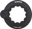 Shimano Bremsscheibe RT-MT800 Center Lock Magnet + Innenverzahnung für XT - silber-schwarz/160 mm