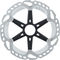 Shimano Disque de Frein RT-MT800 Center Lock Aimant + Denture Interne pour XT - argenté-noir/203 mm