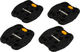 Look Set de 4 placas de pedales Activ Grip Trail - negro