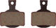 Jagwire Disc Brake Pads for Magura - semi-metallic - steel/MA-007