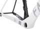 Factor Kit cadre en carbone OSTRO V.A.M. Disc T47a Shimano blanc nacré-chrome - pearl white-chrome/54 cm, 110 mm x 38 cm, SB 0 mm