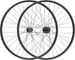 bc basic Urban Deore Disc Center Lock P-22 28" Wheelset - black/28" Set (Front 15x100 + Rear 12x142) Shimano Micro Spline