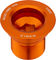 Race Face Left Crank Bolt for Cinch Crankset - gloss orange