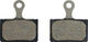Shimano Plaquettes de Frein K05S-RX pour Flat Mount / BR-M9100 - universal/résine synthétique