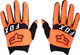 Fox Head Youth Dirtpaw Full Finger Gloves - fluorescent orange/M