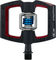 crankbrothers Pedales de clip Mallet DH Superbruni Edition - black-red-blue