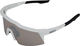 100% Speedcraft SL Hiper Sportbrille - matte white/hiper silver mirror
