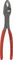 Knipex Alicates de agarre frontal TwinGrip - rojo