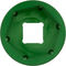 Abbey Bike Tools Suspension Top Cap Socket Attachment - green/24 mm