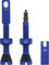 Peatys Chris King Edition MK2 Tubeless Valve 2-Pack Set - navy/Presta 42 mm