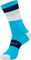 Endura Chaussettes Rayées Bandwidth - hi-viz blue/42,5-47