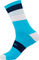 Endura Chaussettes Rayées Bandwidth - hi-viz blue/42,5-47