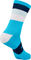 Endura Chaussettes Rayées Bandwidth - hi-viz blue/42,5-47