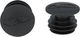 Lizard Skins Moab Lock On Handlebar Grips - black / black/130 mm