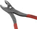 Knipex Alicates de agarre frontal TwinGrip - rojo