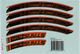 NoTubes Decal Set for ZTR Grail MK3 - orange