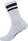 GripGrab Original Stripes Performance Crew Socken - white/41 - 44