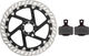 Magura MDR- P Brake Rotor & Pad Kit, 6-bolt 220 mm - 7.P/Organic/220 mm